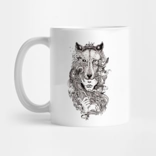 Wolf head Mug